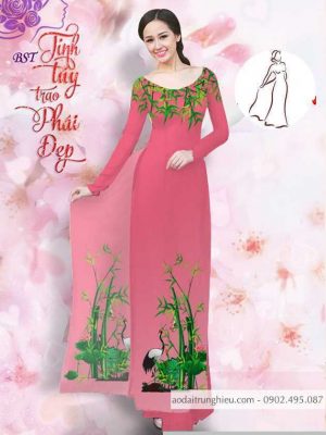 Vải áo dài tre trúc mới ra AD M7396 41 1590641012 857 vai ao dai vai ao dai dep ad