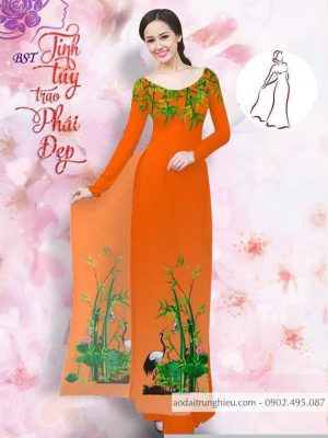Vải áo dài tre trúc mới ra AD M7396 44 1590641012 973 vai ao dai vai ao dai dep ad
