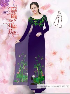 Vải áo dài tre trúc mới ra AD M7396 51 1590641013 174 vai ao dai vai ao dai dep ad