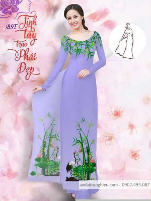 Vải áo dài tre trúc mới ra AD M7396 48 1590641013 834 vai ao dai vai ao dai dep ad