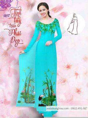 Vải áo dài tre trúc mới ra AD M7396 46 1590641013 942 vai ao dai vai ao dai dep ad