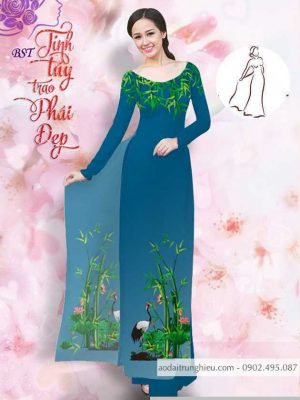 Vải áo dài tre trúc mới ra AD M7396 53 1590641014 937 vai ao dai vai ao dai dep ad