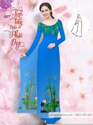 Vải áo dài tre trúc mới ra AD M7396 58 1590641015 850 vai ao dai vai ao dai dep ad