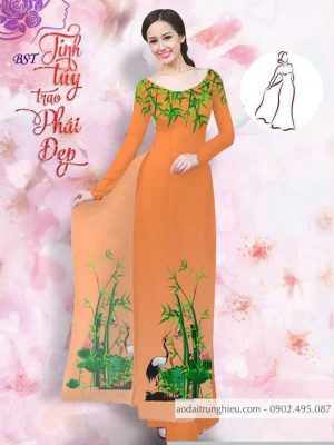 Vải áo dài tre trúc mới ra AD M7396 60 1590641016 669 vai ao dai vai ao dai dep ad