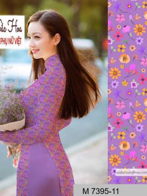 Vải áo dài hoa nhí mới ra AD M7395 49 1590641136 588 vai ao dai vai ao dai dep ad