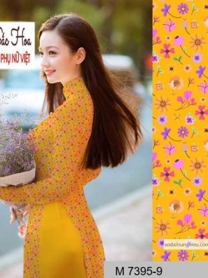 Vải áo dài hoa nhí mới ra AD M7395 52 1590641137 496 vai ao dai vai ao dai dep ad
