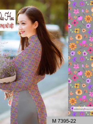 Vải áo dài hoa nhí mới ra AD M7395 54 1590641137 774 vai ao dai vai ao dai dep ad