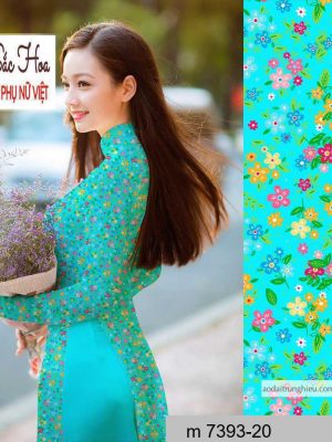 Vải áo dài hoa nhí mới ra AD M7393 45 1590641252 480 vai ao dai vai ao dai dep ad