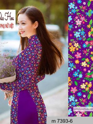 Vải áo dài hoa nhí mới ra AD M7393 44 1590641252 578 vai ao dai vai ao dai dep ad