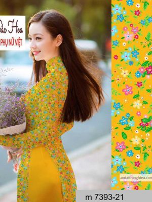 Vải áo dài hoa nhí mới ra AD M7393 52 1590641253 525 vai ao dai vai ao dai dep ad