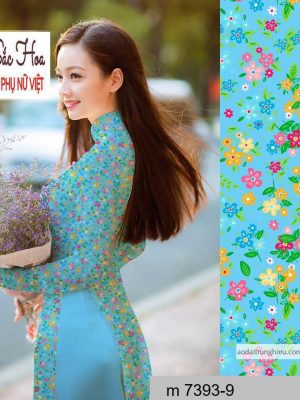 Vải áo dài hoa nhí mới ra AD M7393 57 1590641254 260 vai ao dai vai ao dai dep ad