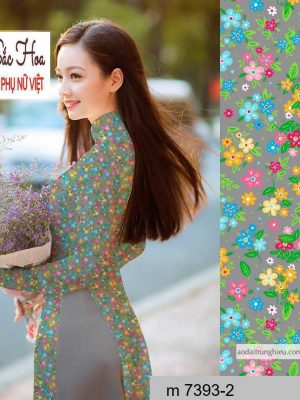 Vải áo dài hoa nhí mới ra AD M7393 54 1590641254 319 vai ao dai vai ao dai dep ad