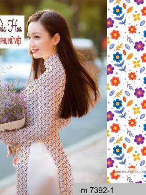 Vải áo dài hoa nhí thiết kế 2020 AD M7392 37 1590641370 560 vai ao dai vai ao dai dep ad