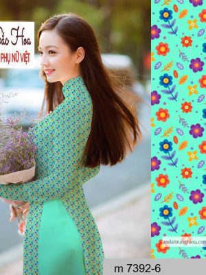 Vải áo dài hoa nhí thiết kế 2020 AD M7392 36 1590641370 846 vai ao dai vai ao dai dep ad