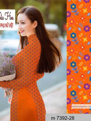 Vải áo dài hoa nhí thiết kế 2020 AD M7392 43 1590641371 976 vai ao dai vai ao dai dep ad