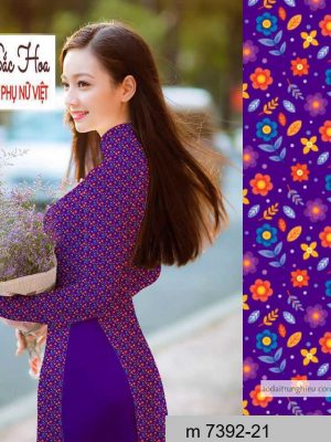 Vải áo dài hoa nhí thiết kế 2020 AD M7392 48 1590641372 556 vai ao dai vai ao dai dep ad