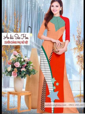 Vải áo dài hoa văn thiết kế 2020 AD T4780 11 1590641488 833 vai ao dai vai ao dai dep ad