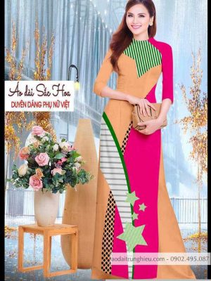 Vải áo dài hoa văn thiết kế 2020 AD T4780 15 1590641489 740 vai ao dai vai ao dai dep ad