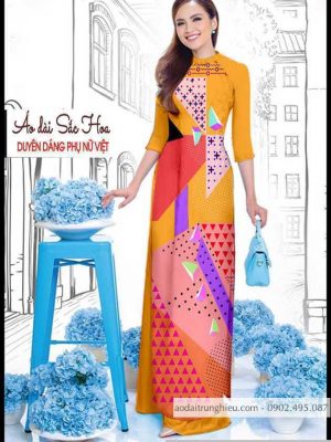 Vải áo dài hoa văn mới ra AD T4752 13 1590641728 286 vai ao dai vai ao dai dep ad