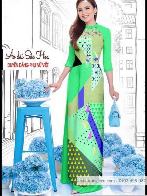 Vải áo dài hoa văn mới ra AD T4752 14 1590641728 949 vai ao dai vai ao dai dep ad
