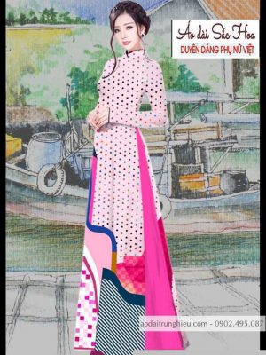 Vải áo dài hoa văn kiểu mới AD T4753 22 1590641852 958 vai ao dai vai ao dai dep ad