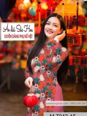 Vải áo dài hoa đều thiết kế 2020 AD M7243 34 1590724307 719 vai ao dai vai ao dai dep ad