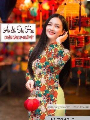 Vải áo dài hoa đều thiết kế 2020 AD M7243 46 1590724309 542 vai ao dai vai ao dai dep ad