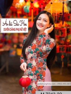 Vải áo dài hoa đều thiết kế 2020 AD M7243 49 1590724310 628 vai ao dai vai ao dai dep ad