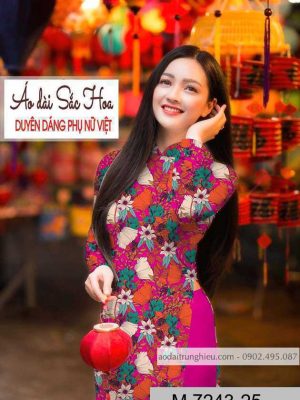 Vải áo dài hoa đều thiết kế 2020 AD M7243 56 1590724311 707 vai ao dai vai ao dai dep ad