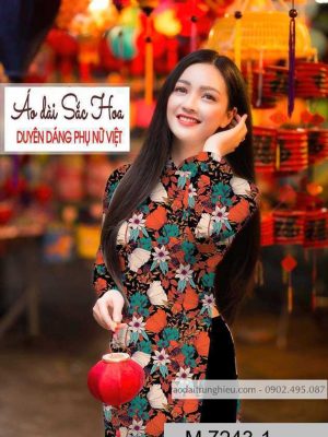 Vải áo dài hoa đều thiết kế 2020 AD M7243 54 1590724311 766 vai ao dai vai ao dai dep ad