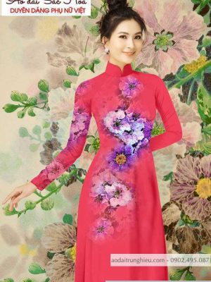 Vải áo dài hoa 3D thiết kế 2020 AD T7164 20 1590724907 638 vai ao dai vai ao dai dep ad