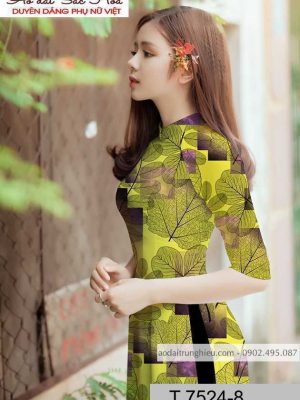 Vải áo dài hình lá thiết kế 2020 AD T7524 29 1590725028 775 vai ao dai vai ao dai dep ad