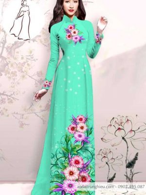 Vải áo dài hoa 3D mới ra AD M7413 37 1590725269 755 vai ao dai vai ao dai dep ad
