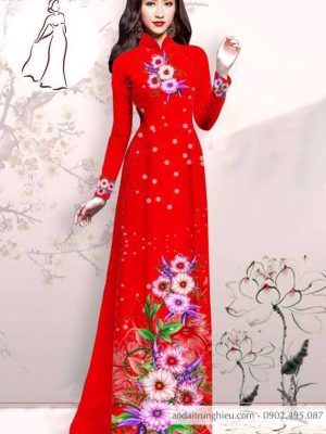 Vải áo dài hoa 3D mới ra AD M7413 42 1590725270 904 vai ao dai vai ao dai dep ad