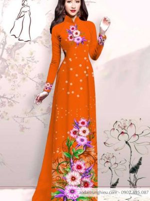 Vải áo dài hoa 3D mới ra AD M7413 44 1590725271 298 vai ao dai vai ao dai dep ad