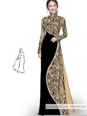 Vải áo dài hoa in 3D thiết kế 2020 AD M7405 33 1590725748 940 vai ao dai vai ao dai dep ad