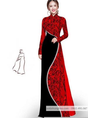Vải áo dài hoa in 3D thiết kế 2020 AD M7405 40 1590725749 680 vai ao dai vai ao dai dep ad