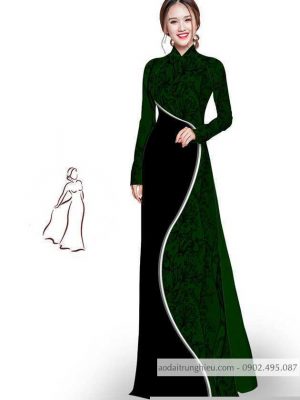 Vải áo dài hoa in 3D thiết kế 2020 AD M7405 55 1590725751 753 vai ao dai vai ao dai dep ad