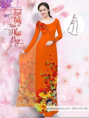 Vải áo dài hoa 3D kiểu mới AD M7404 44 1590725871 729 vai ao dai vai ao dai dep ad