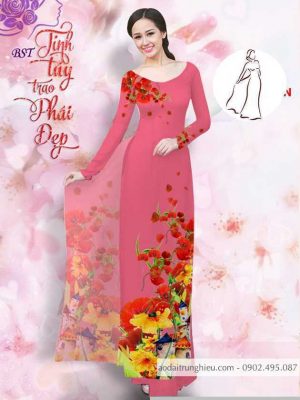 Vải áo dài hoa 3D kiểu mới AD M7404 41 1590725871 806 vai ao dai vai ao dai dep ad