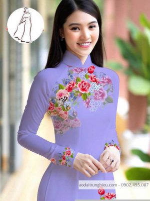 Vải áo dài hoa hồng thiết kế 2020 AD M7401 46 1590726110 143 vai ao dai vai ao dai dep ad