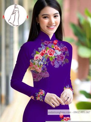 Vải áo dài hoa hồng thiết kế 2020 AD M7401 47 1590726110 830 vai ao dai vai ao dai dep ad
