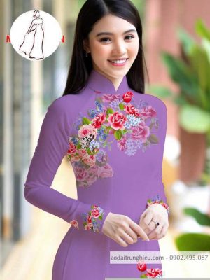Vải áo dài hoa hồng thiết kế 2020 AD M7401 48 1590726111 719 vai ao dai vai ao dai dep ad