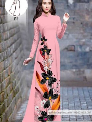 Vải áo dài hoa 3D thiết kế 2020 AD H10557 26 1590804612 706 vai ao dai vai ao dai dep ad