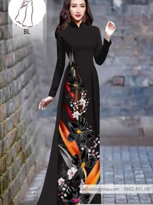 Vải áo dài hoa 3D thiết kế 2020 AD H10557 31 1590804613 645 vai ao dai vai ao dai dep ad