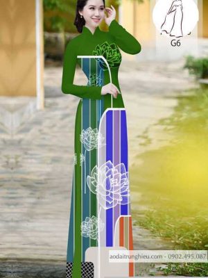 Vải áo dài hoa sen kiểu mới AD H10576 21 1590804851 635 vai ao dai vai ao dai dep ad