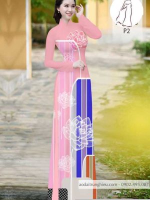 Vải áo dài hoa sen kiểu mới AD H10576 24 1590804851 970 vai ao dai vai ao dai dep ad