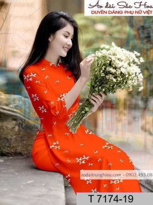 Vải áo dài hoa đều kiểu mới AD T7174 52 1590805219 905 vai ao dai vai ao dai dep ad