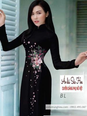 Vải áo dài hoa 3D kiểu mới AD H14521 24 1590805571 325 vai ao dai vai ao dai dep ad
