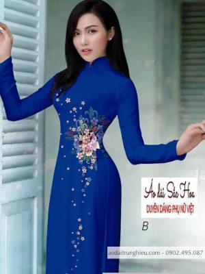 Vải áo dài hoa 3D kiểu mới AD H14521 28 1590805572 925 vai ao dai vai ao dai dep ad